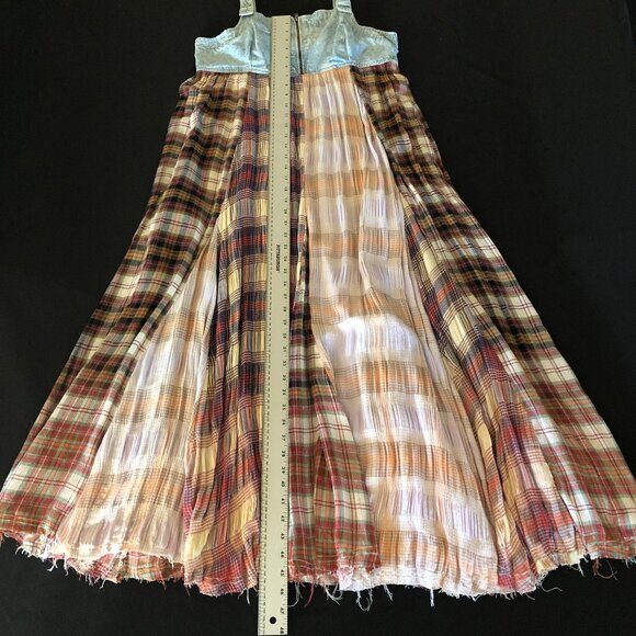 Rare Free People Mix It Up Dress Sz 14 - Picture 11 of 15